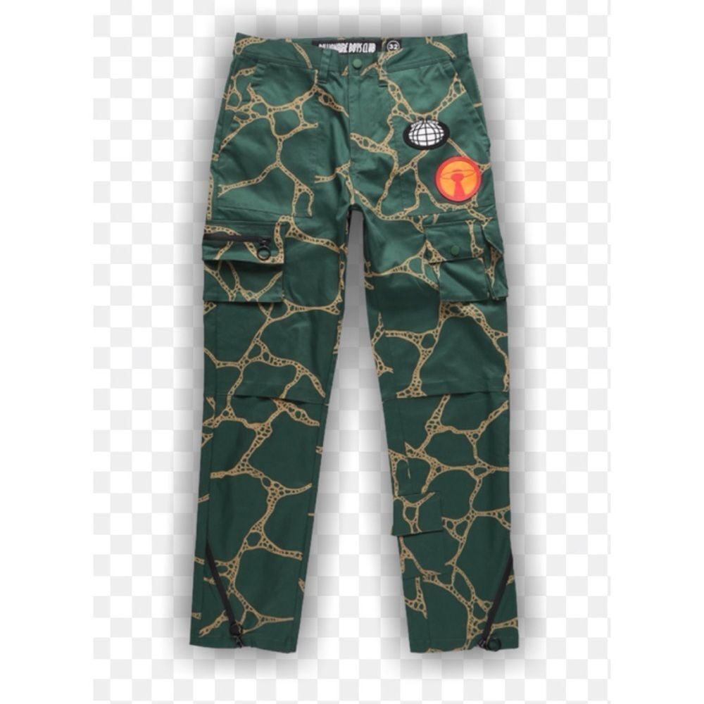 Billionaire Boys Club Expedition Pine-needle Green Cargo Pants Size 30X30
